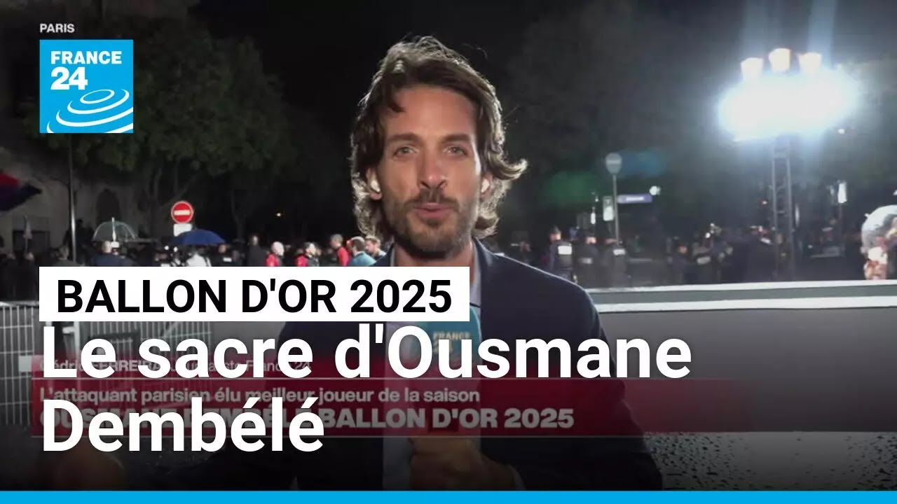 Le sacre d'Ousmane Dembélé, Ballon d'Or 2025 • FRANCE 24