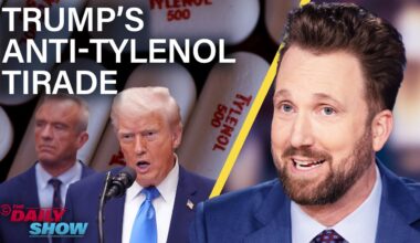Trump Blames Autism on Tylenol While Americans Prep for the Rapture on TikTok | The Daily Show
