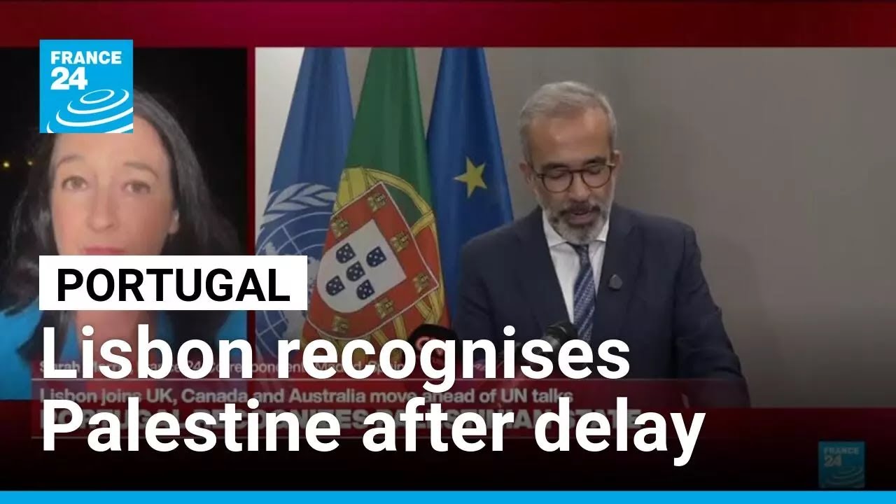 Portugal becomes latest Western nation to recognise Palestinian state • FRANCE 24 English