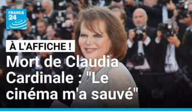 Mort de Claudia Cardinale, l'icône du cinéma des années 60 : "Le cinéma m'a sauvé la vie"