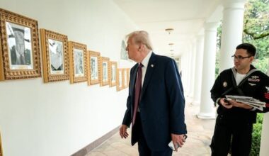 Trump snubs Biden with autopen photo on new Presidential Walk of Fame