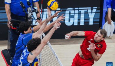 Italy to meet Poland in semis at men's volleyball worlds