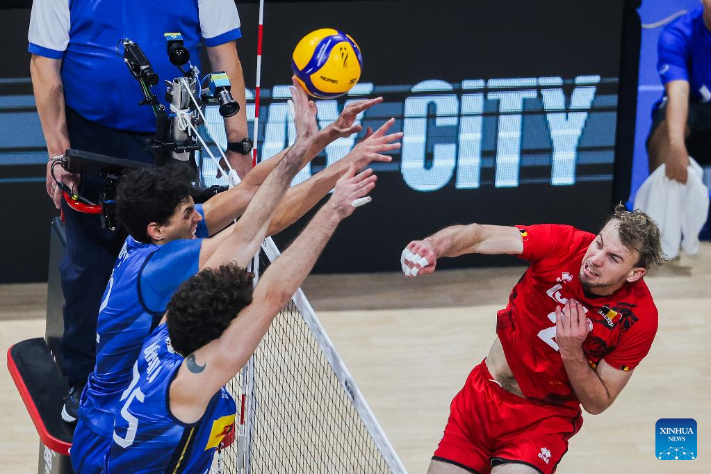 Italy to meet Poland in semis at men's volleyball worlds
