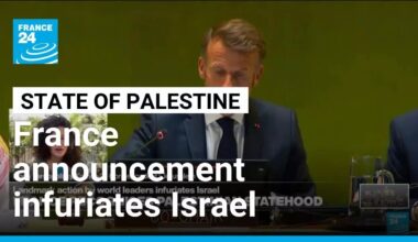 France recognises Palestine as a state: A landmark action that infuriates Israel • FRANCE 24
