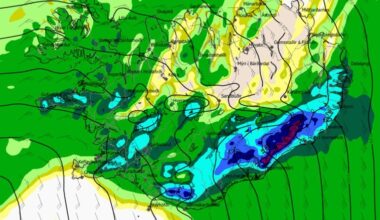Heavy rainfall: Up to half a meter expected in three days