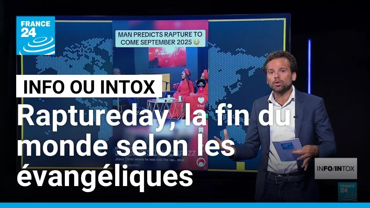 "Raptureday", des évangéliques prédisent la fin du monde • FRANCE 24