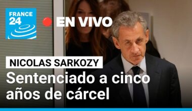 🔴 En vivo: expresidente Sarkozy es sentenciado a cinco años de cárcel