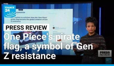 One Piece's pirate flag, a defining symbol of worldwide Gen Z resistance • FRANCE 24 English