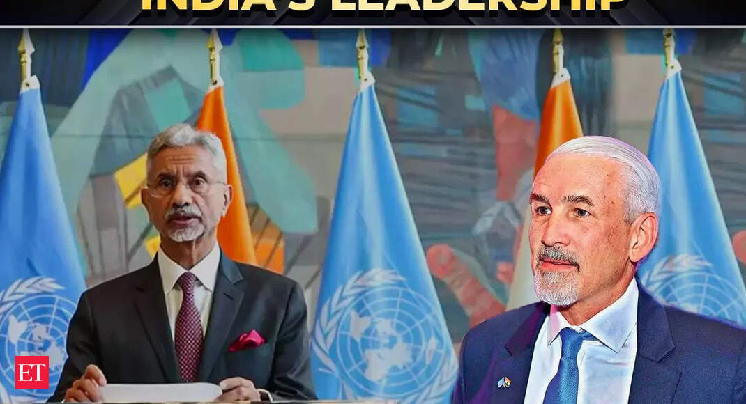 India playing a critical role in geopolitics, Global community needs its leadership: UN coordinator - The Economic Times Video