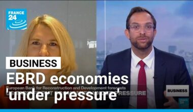 US tariffs, Chinese competition & limited fiscal space keep EBRD economies 'under pressure'