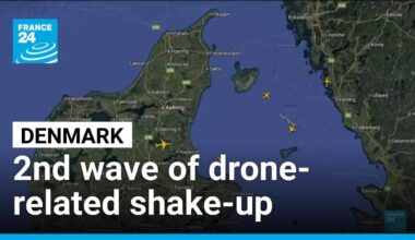 Denmark reports second wave of drone-related airport disruptions • FRANCE 24 English