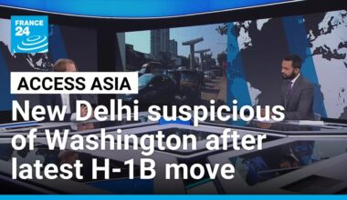 New Delhi suspicious of Washington after latest H-1B move from Trump • FRANCE 24 English