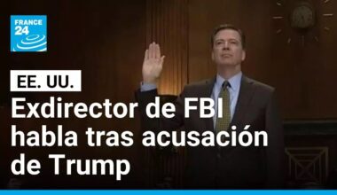 “Enfrentarse a Trump tiene un precio”: James Comey, exdirector del FBI, tras ser acusado