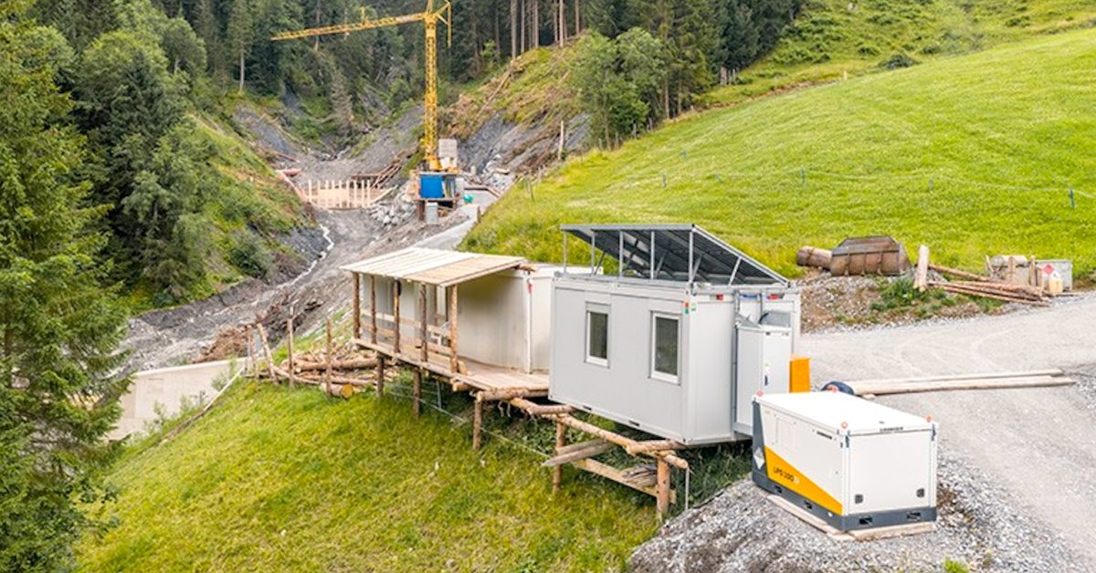 Liebherr battery storage system pushes back on avalanche risk