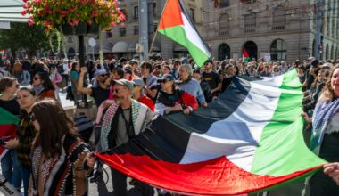Thousands show solidarity with Palestine in Switzerland