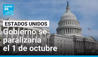 Estados Unidos, otra vez al borde del shutdown • FRANCE 24 Español