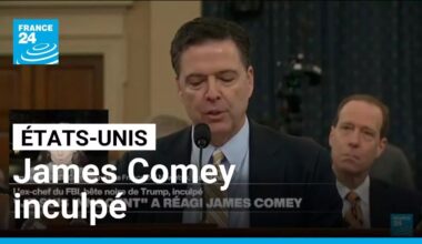 États-Unis : l'ancien directeur du FBI James Comey, bête noire de Donald Trump, inculpé