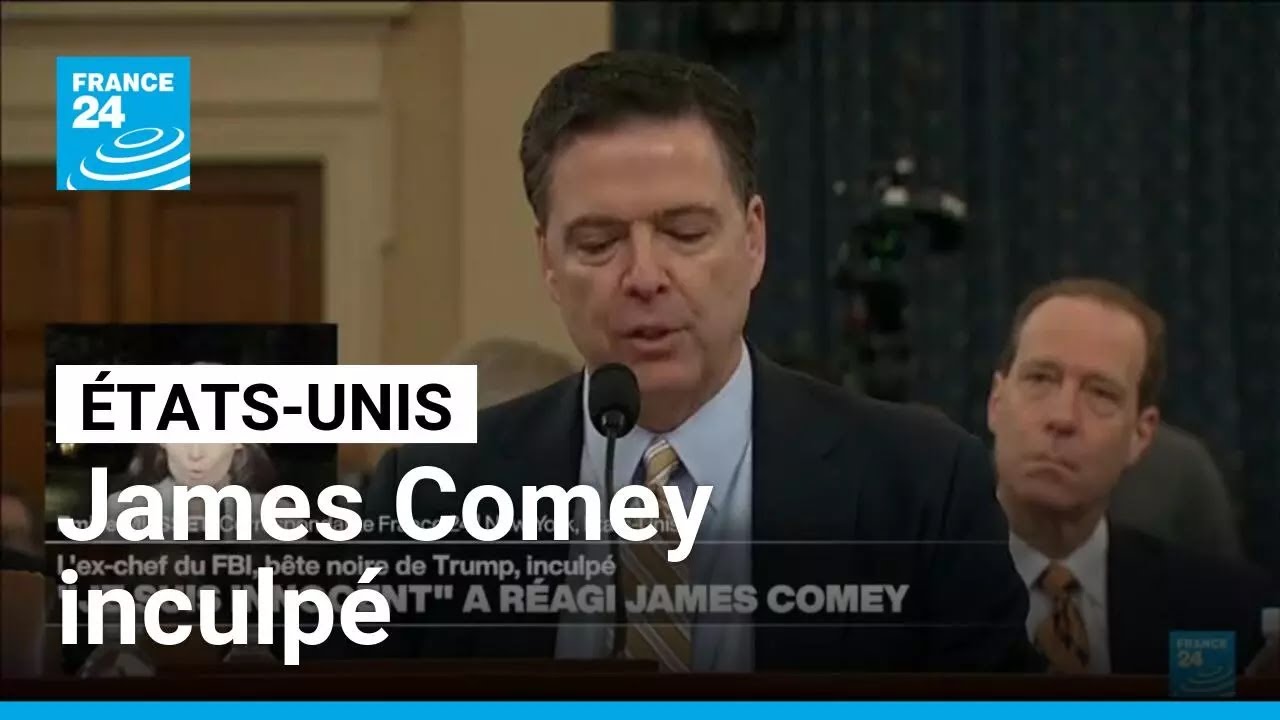 États-Unis : l'ancien directeur du FBI James Comey, bête noire de Donald Trump, inculpé