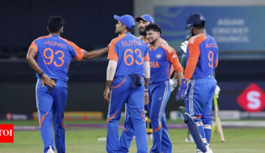 IND vs PAK Live Score, Asia Cup 2025 Final: PAK lose 9 wickets for 33 runs, bowled out for 146 in Dubai