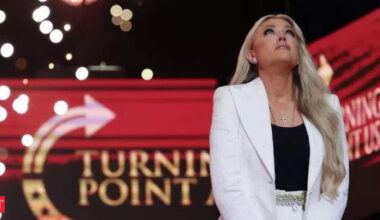 why is erika kirk banned from romania: Is Erika Kirk banned from Romania? Controversy around Charlie Kirk’s widow, her charity and child trafficking explained