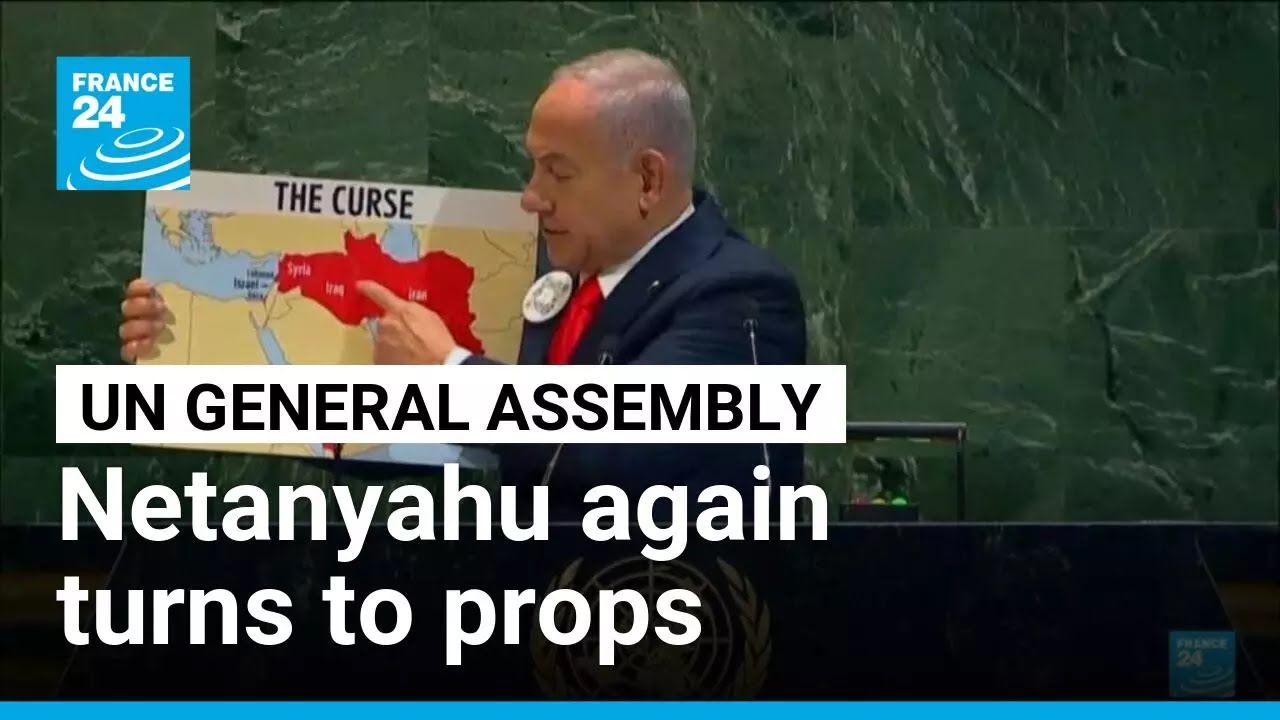 Netanyahu condemns support for Palestinian state at UN after scores walk out • FRANCE 24 English
