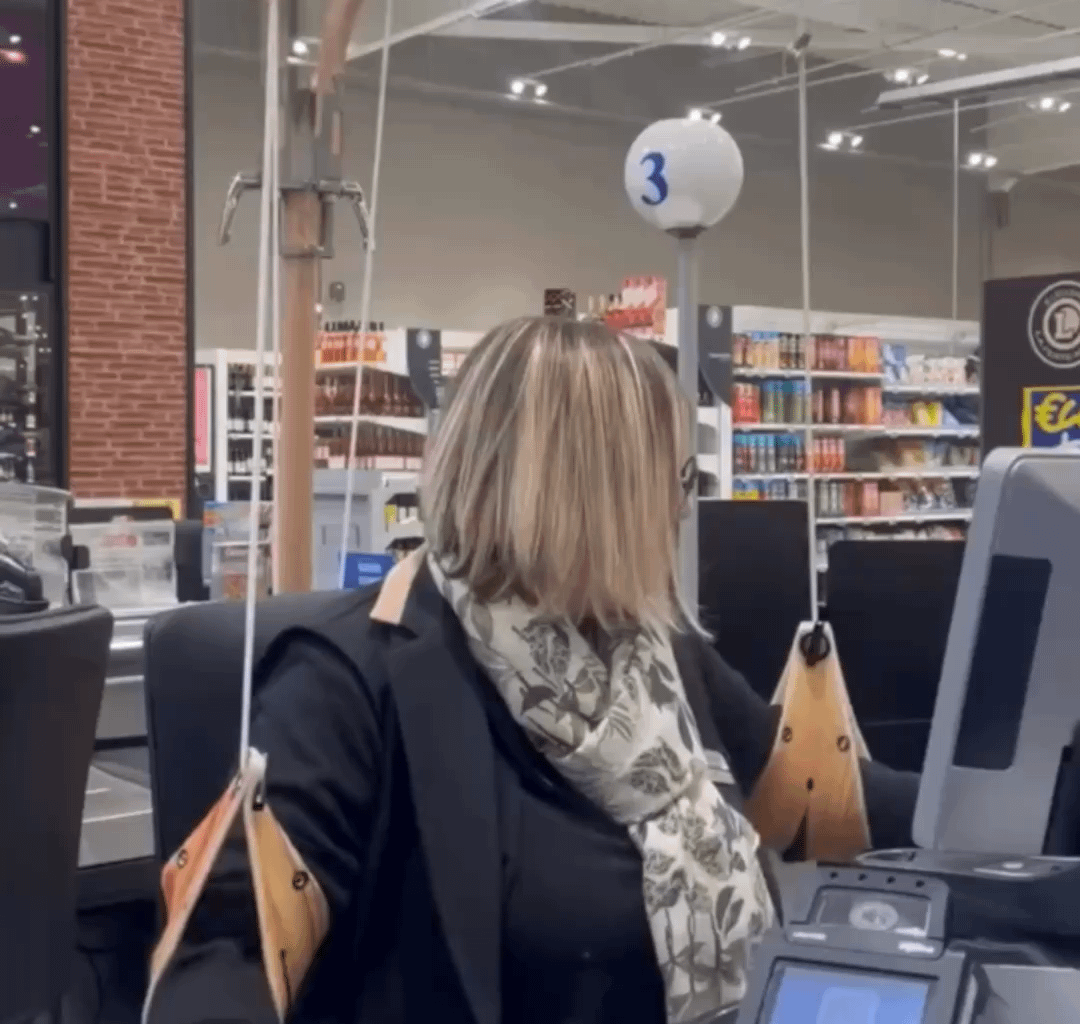 Dispositif Perdelle mis en place dans ce magasin