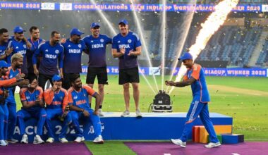 India refuse to accept Asia Cup trophy from Mohsin Naqvi
