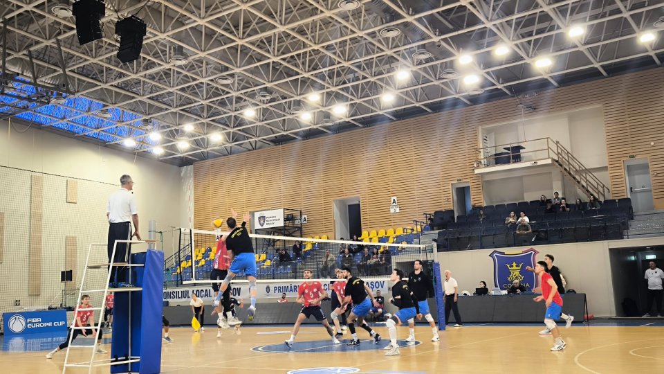 Cupa Corona la volei masculin rămâne sub Tâmpa