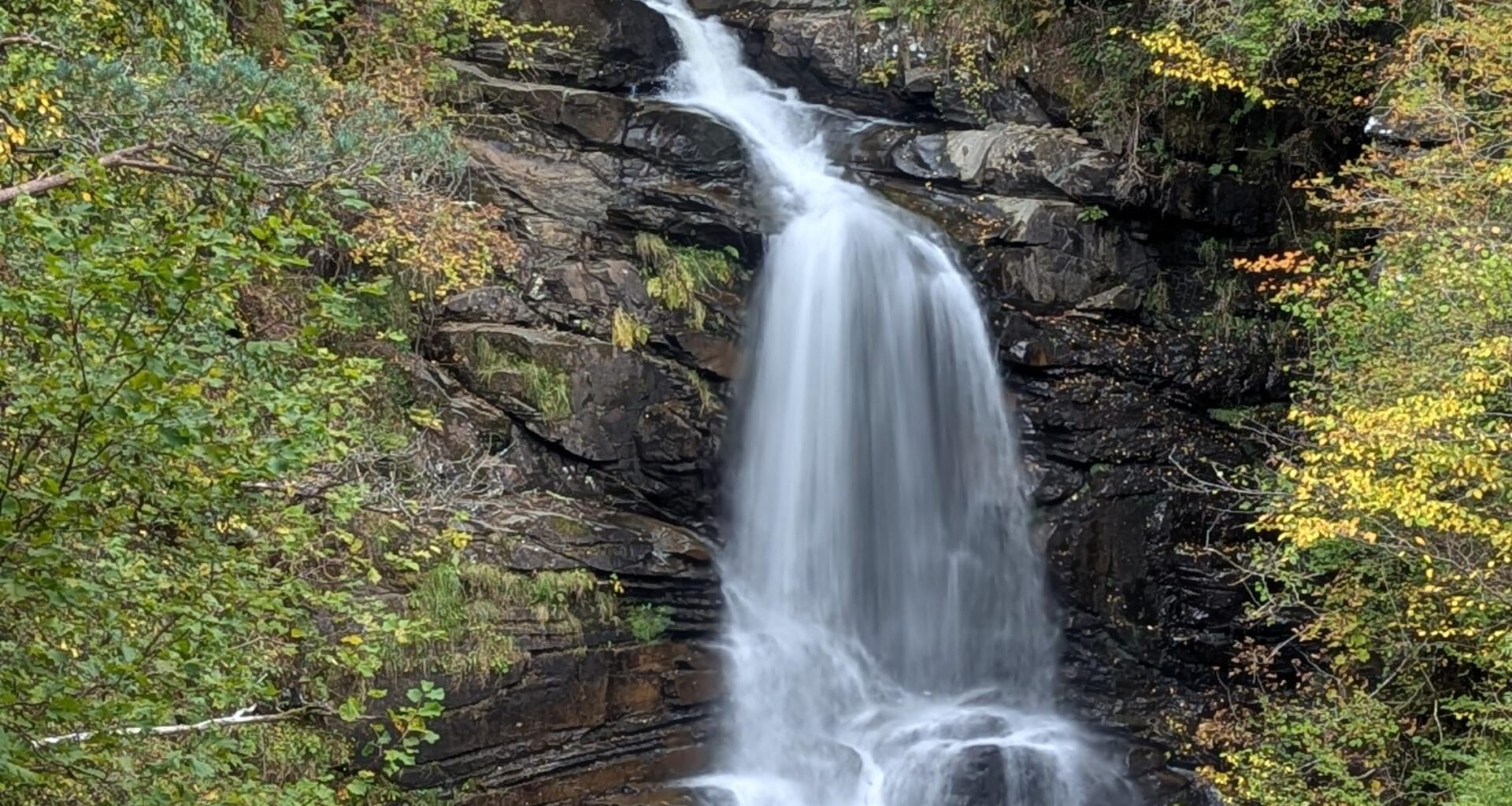 Waterfall at the Birks of Aberfeldy