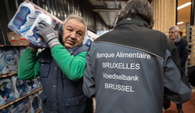 Fewer Belgians living below poverty line