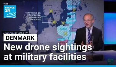 Germany and Denmark report renewed drone sightings • FRANCE 24 English