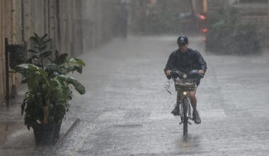 la AEMET pone en alerta roja a Valencia por peligro de DANA