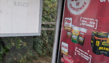 Wise words on the A6 Glenshane Road bus stop