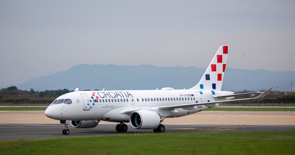 Croatia Airlines takes delivery of first A220-100