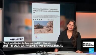 "Dentro de Ciudad de Gaza con el Ejército israelí": 'Haaretz' • FRANCE 24 Español