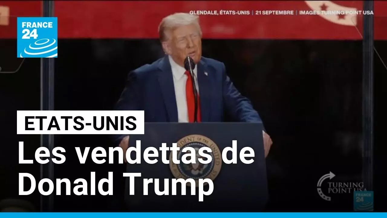 Les vendettas personnelles de Donald Trump contre ses adversaires politiques • FRANCE 24
