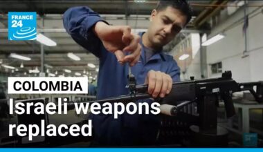 Colombia manufactures first rifles to replace Israeli weapons • FRANCE 24 English