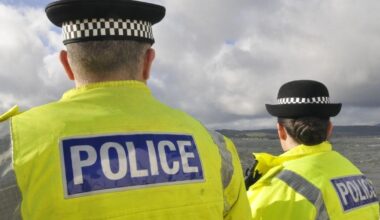 Ayrshire police officers praised after Trump and Vance visit