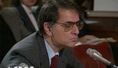 Carl Sagan testifying before Congress in 1985 on climate change