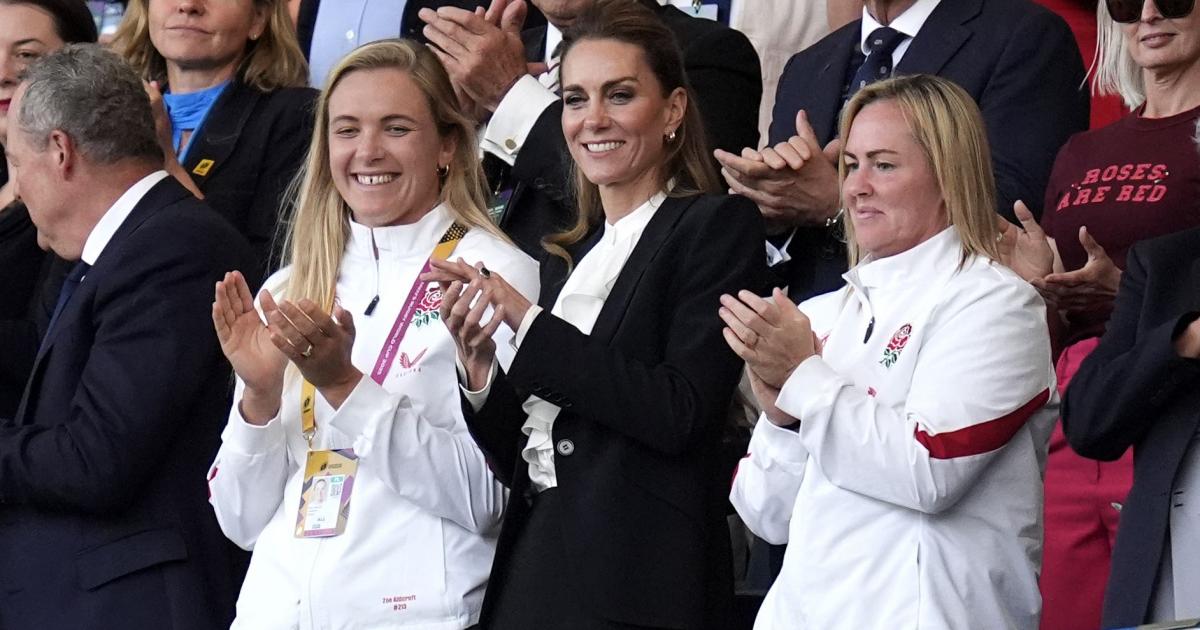 Princess of Wales enjoyed dressing-room sing-song with England players