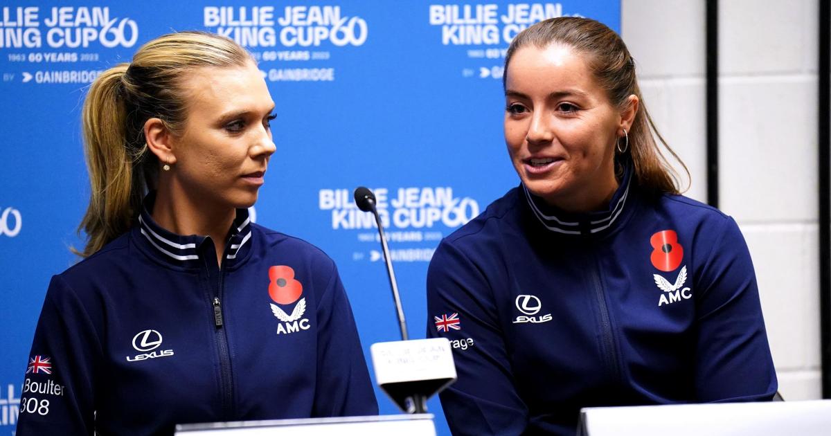 Great Britain preparing for Billie Jean King Cup opener against Japan