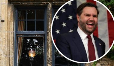 JD Vance 'paid staff to leave Cotswolds pub during UK visit'