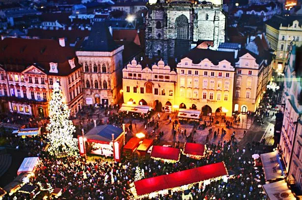 Old Town Square market