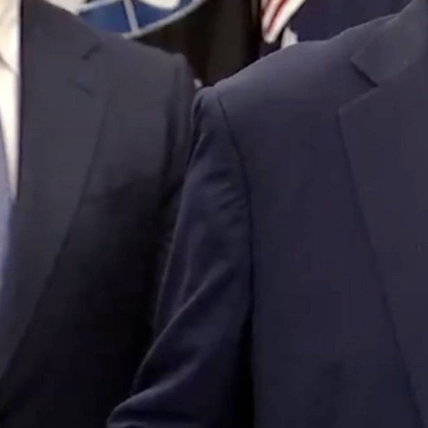 President Donald Trump speaks with reporters at the White House
