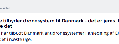 En svensk rocker på taget af hver lufthavn i Danmark?