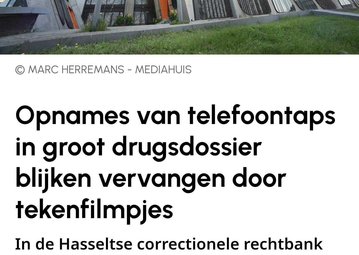 Belgische surrealisme in justitie