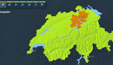 Wetter Schweiz: Am Sonntag wirds freundlicher