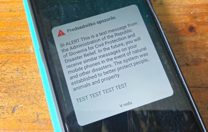 Testnega sporočila SI-Alarm niso prejeli vsi.