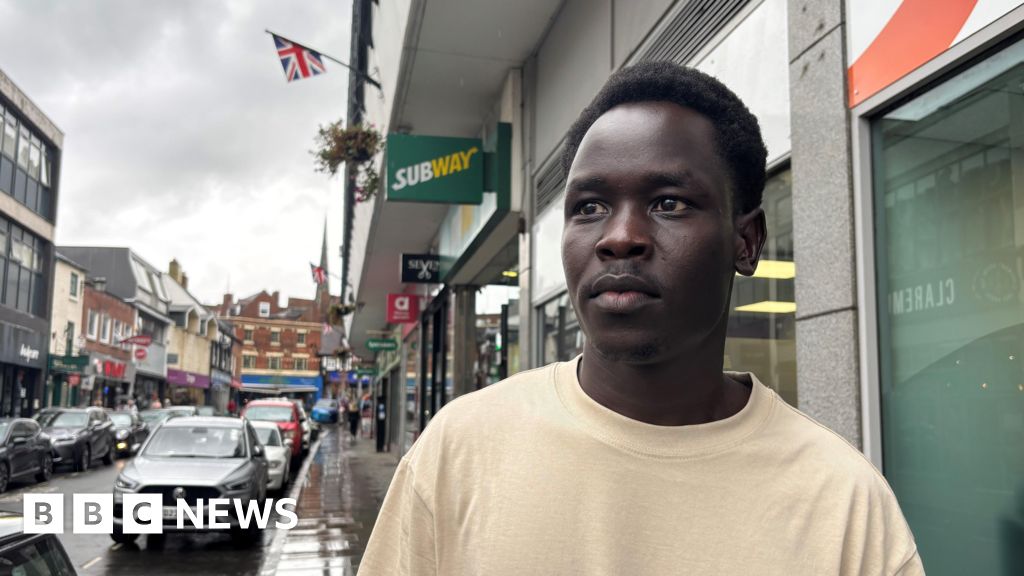 Shrewsbury refugee says national flags do not intimidate him