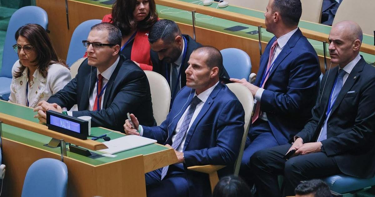 Malta formally recognises Palestine at UN summit